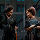 (l-r) Lynda Gravátt and Marie Thomas in The House That Will Not Stand